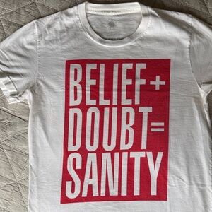 Barbara Kruger Hirshhorn T-Shirt with Red Graphic Print